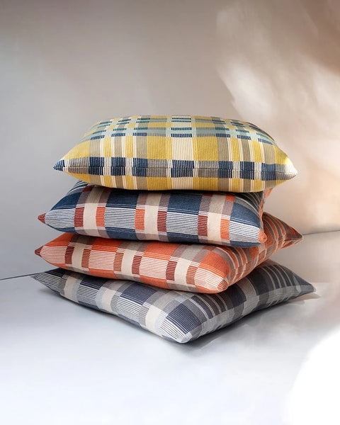 SKIPPING BLOCK PILLOW - HOPSCOTCH – Lennox & Harvey