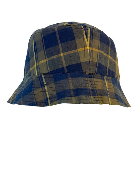 HyChi Reversible Plaid Bucket Hat