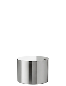 ARNE JACOBSON SUGAR BOWL - STAINLESS STEEL