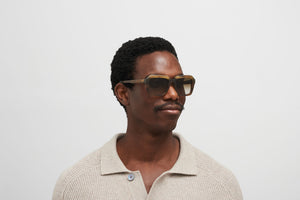 KILENDA SUNGLASSES - CHILLED RAW GALAPAGOS / SILVER
