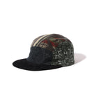 BEAMS PLUS MULTI 5 PANEL CAP - BLACK