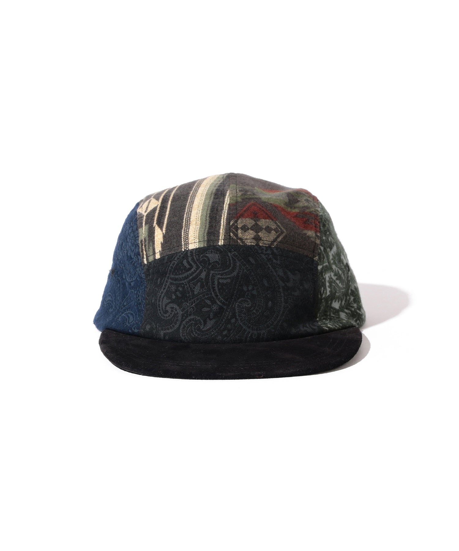 BEAMS PLUS MULTI 5 PANEL CAP - BLACK