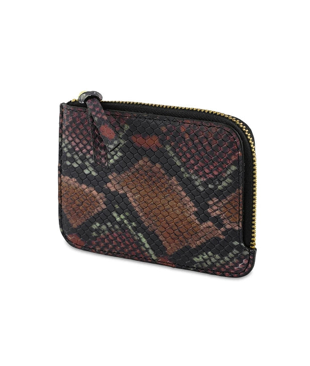 ZIP WALLET - SNAKE PRINT