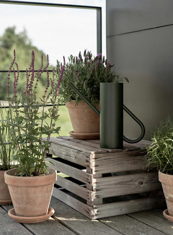 BLOOM FLOWER WATERING CAN - SAND