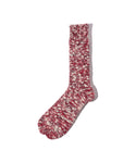 BEAMS PLUS SLUB SOCKS - RED