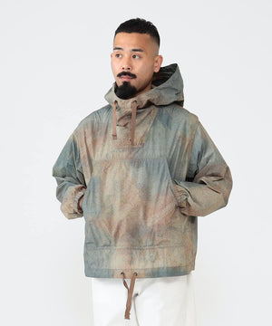 BEAMS PLUS MILITARY SMOCK NYLON JACKET  - BEIGE