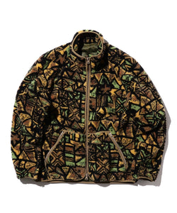 BEAMS PLUS JACQUARD FLEECE JACKET