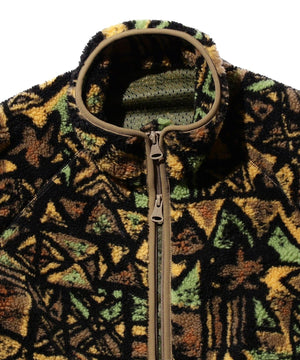 BEAMS PLUS JACQUARD FLEECE JACKET