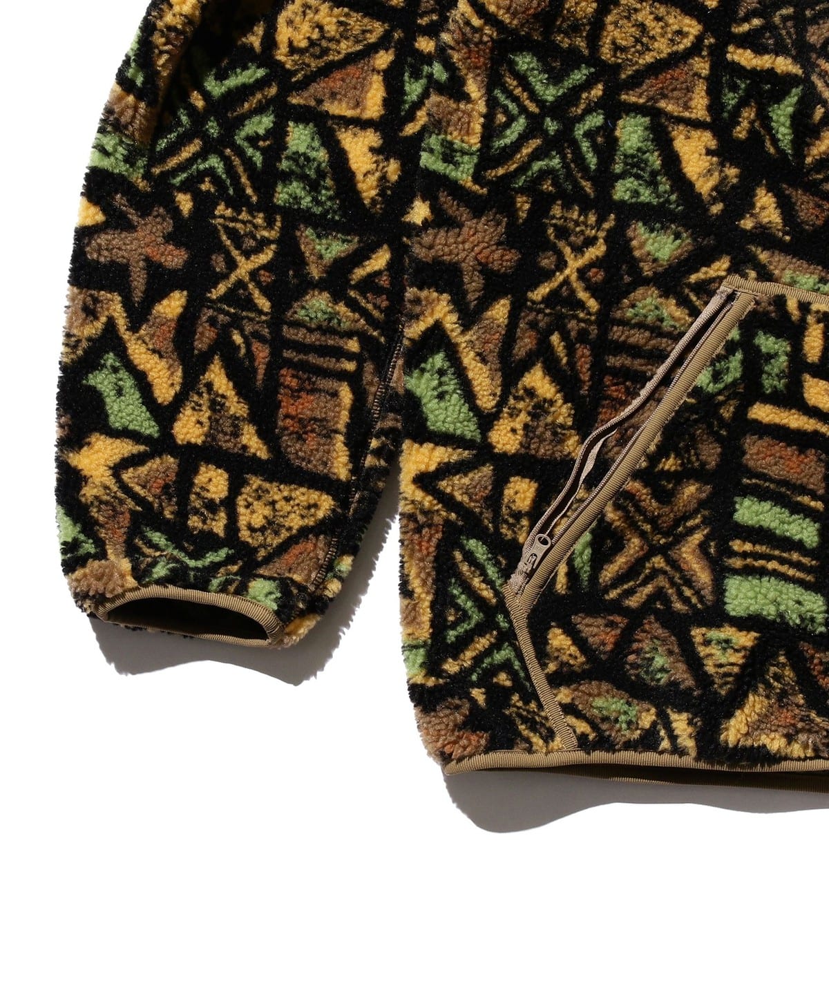 BEAMS PLUS JACQUARD FLEECE JACKET