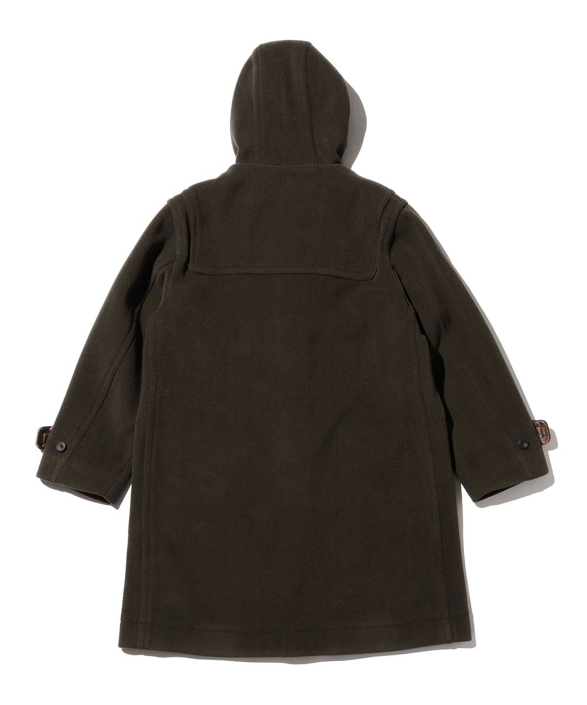 BEAMS PLUS DUFFLE COAT - OLIVE HERRINGBONE