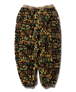 BEAMS PLUS GYM PANTS WIDE JACQUARD - BATIK