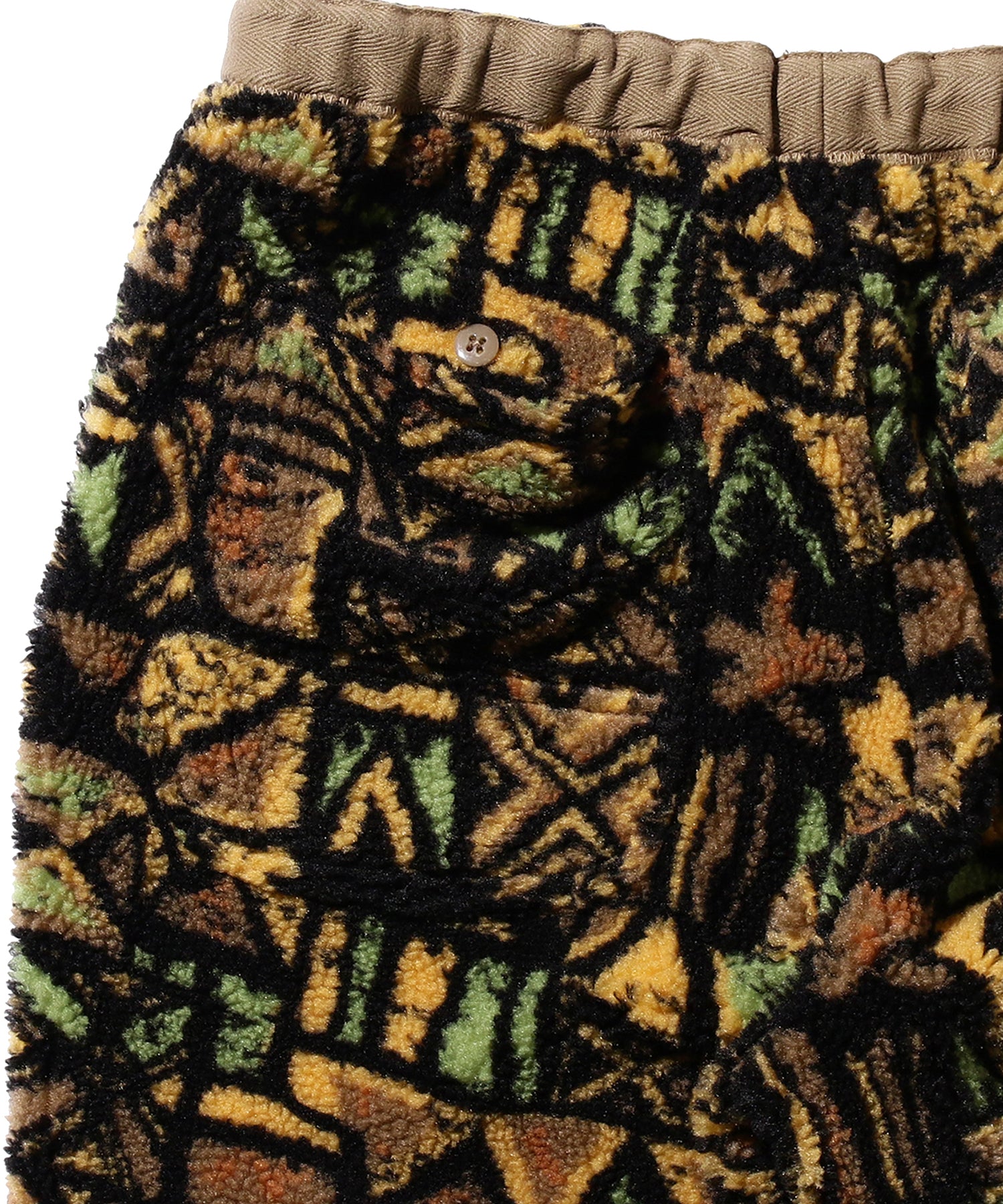 BEAMS PLUS GYM PANTS WIDE JACQUARD - BATIK