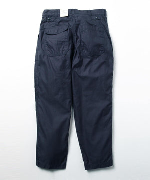 BEAMS PLUS 1 PLEAT BAKER PANTS - NAVY