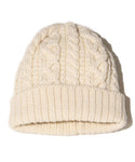 BEAMS PLUS CABLE WATCH CAP - NATURAL