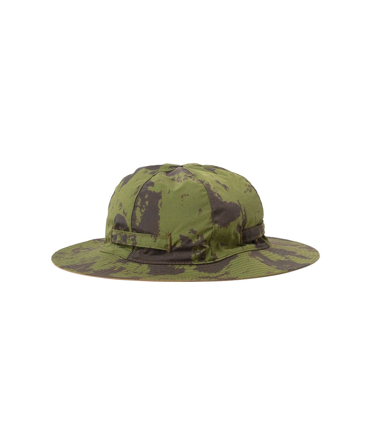 BEAMS PLUS MILITARY REVERSIBLE SUN HAT - OLIVE