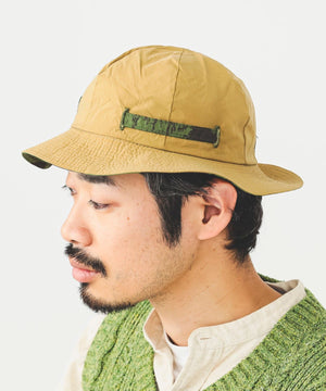 BEAMS PLUS MILITARY REVERSIBLE SUN HAT - OLIVE