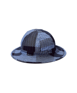 BEAMS PLUS MILITARY SASHIKO HAT - INDIGO