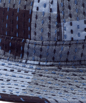 BEAMS PLUS MILITARY SASHIKO HAT - INDIGO