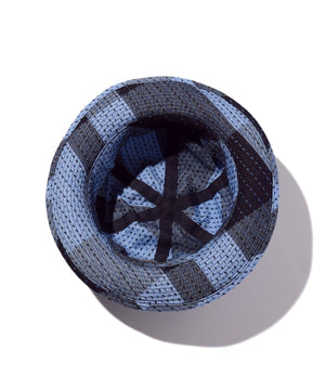 BEAMS PLUS MILITARY SASHIKO HAT - INDIGO