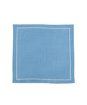 BEAMS PLUS DISCHARGE PRINTING BANDANA  - LIGHT BLUE / SMALL DOTS