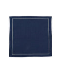BEAMS PLUS DISCHARGE PRINTING BANDANA  - NAVY / SMALL DOTS