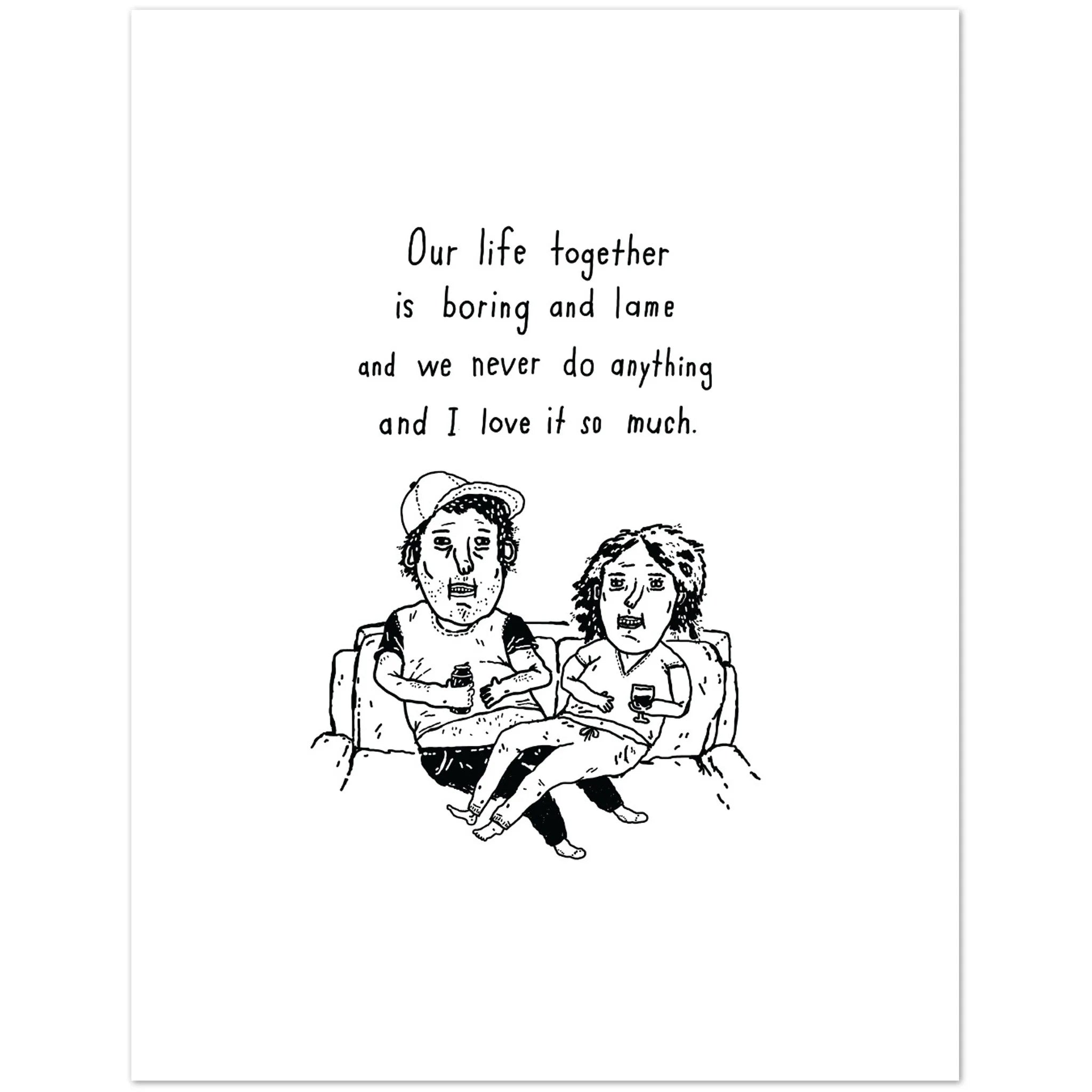 LAME - GREETING CARD