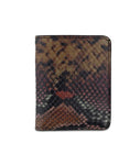 SLIM WALLET - SNAKE PRINT