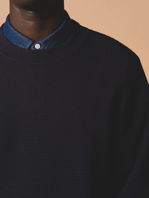 HUMBIE SWEATSHIRT - NAVAL NAVY