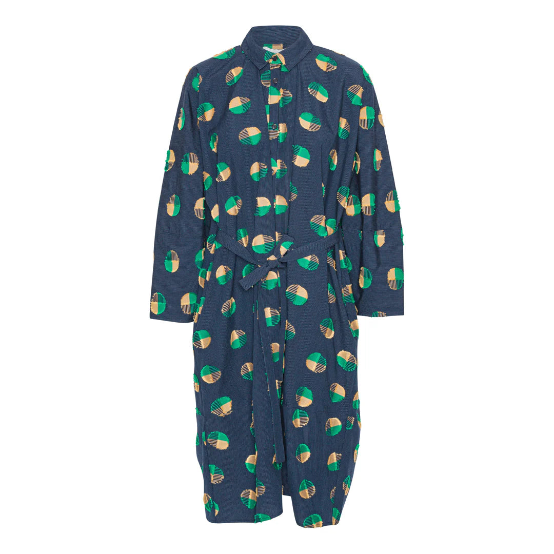 FLAT DRESS - DOTS COUPE