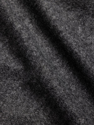 DOUNE BONDED WOOL MIX PANT - CHARCOAL