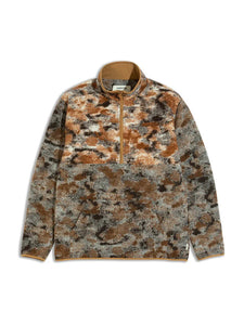 BELHAVEN FLEECE - RUST CAMO