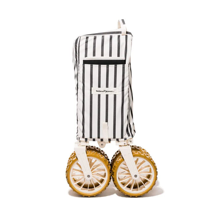 BEACH CART - MONACO BLACK STRIPE