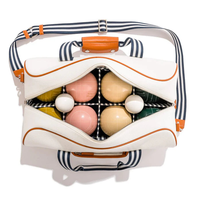 THE BOCCE BALL SET - ANTIQUE WHITE