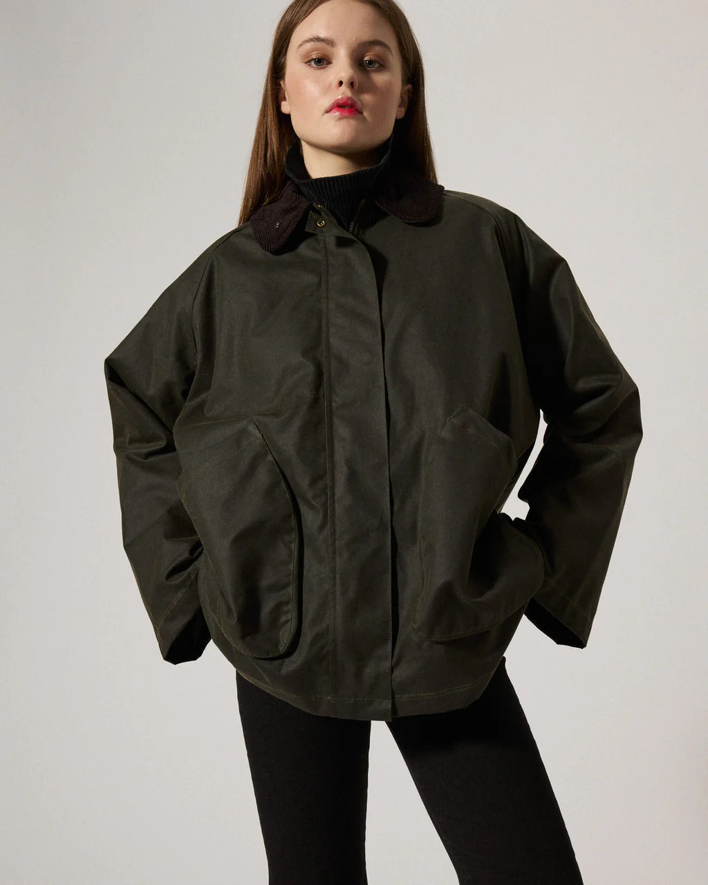 DAVONNA JACKET - BROWN