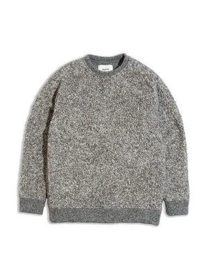 DURNES SWEATSHIRT ITALIAN FLEECE - UNDYED MARL