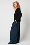 DOLMAN SLEEVE TOP - BLACK