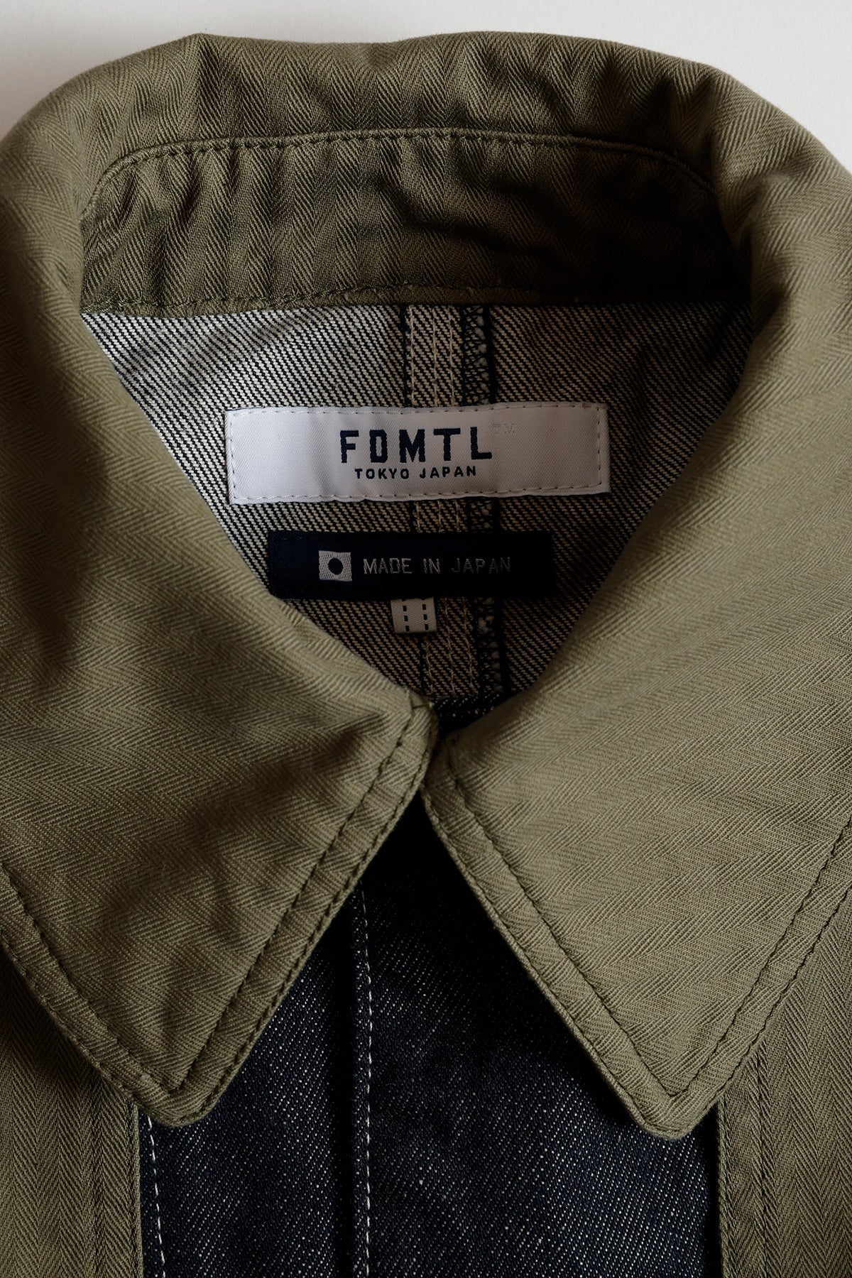 TRENCH COVERALL JACKET - KHAKI