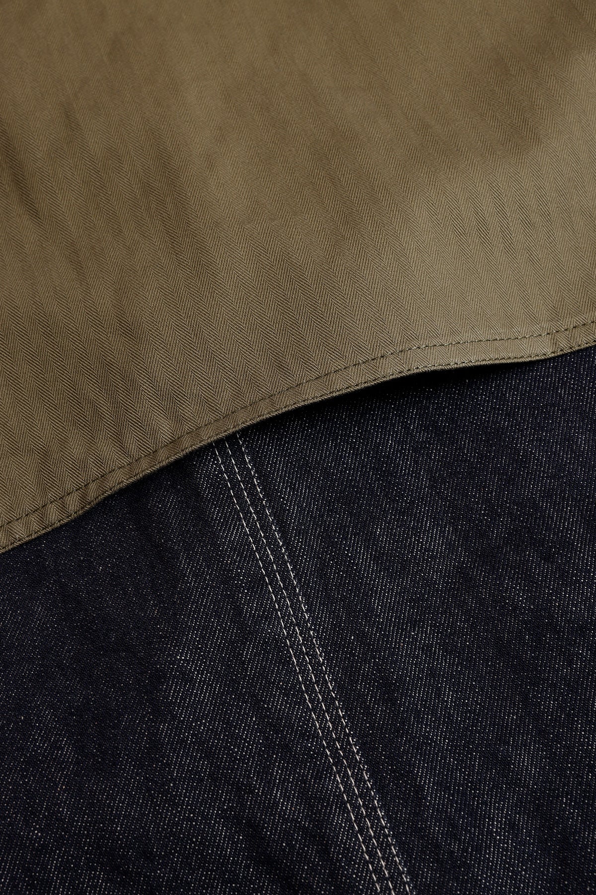 TRENCH COVERALL JACKET - KHAKI