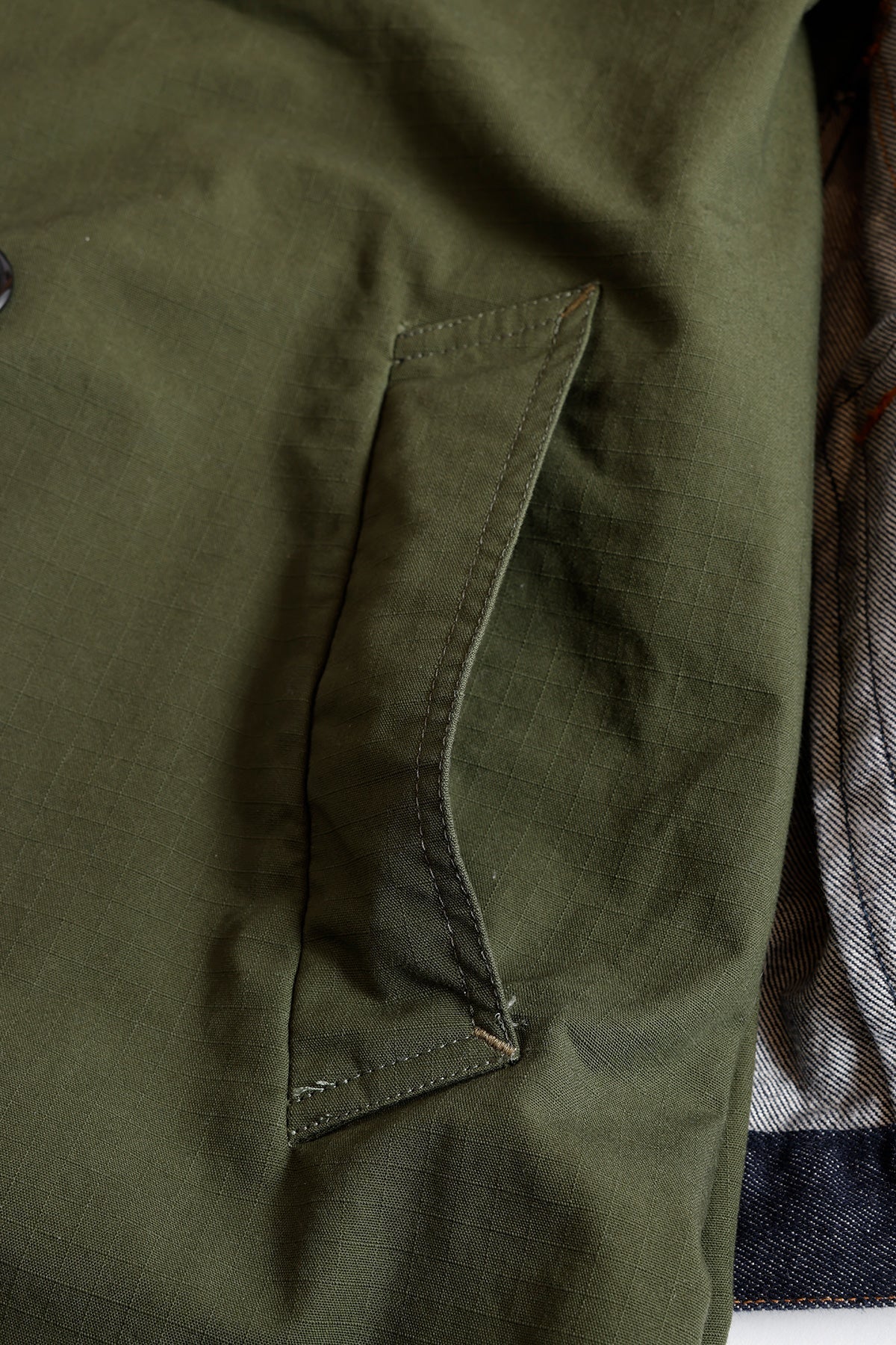 SECOND JACKET TRENCH COAT - KHAKI