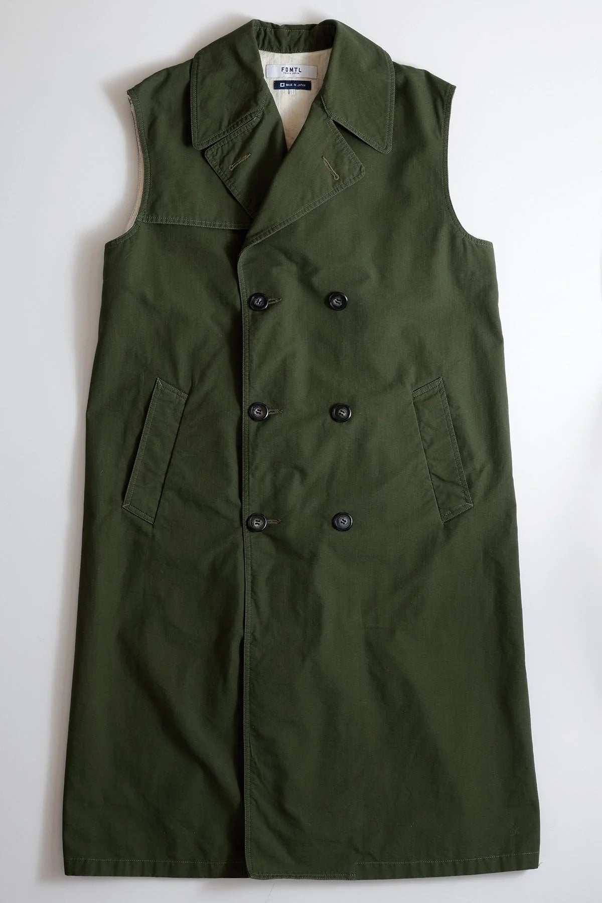 SECOND JACKET TRENCH COAT - KHAKI