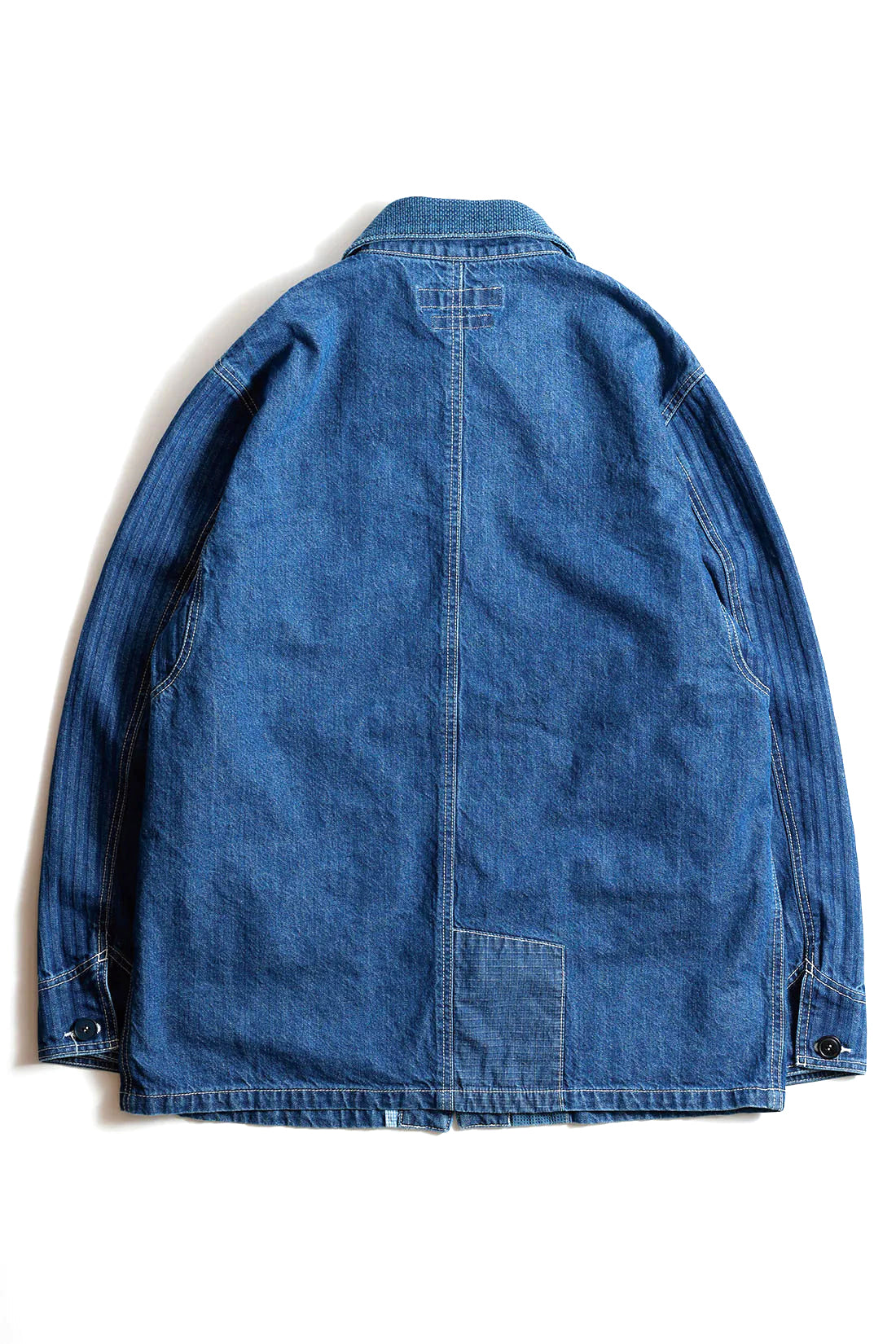 COVERALL JACKET 3 YR RINSE - INDIGO