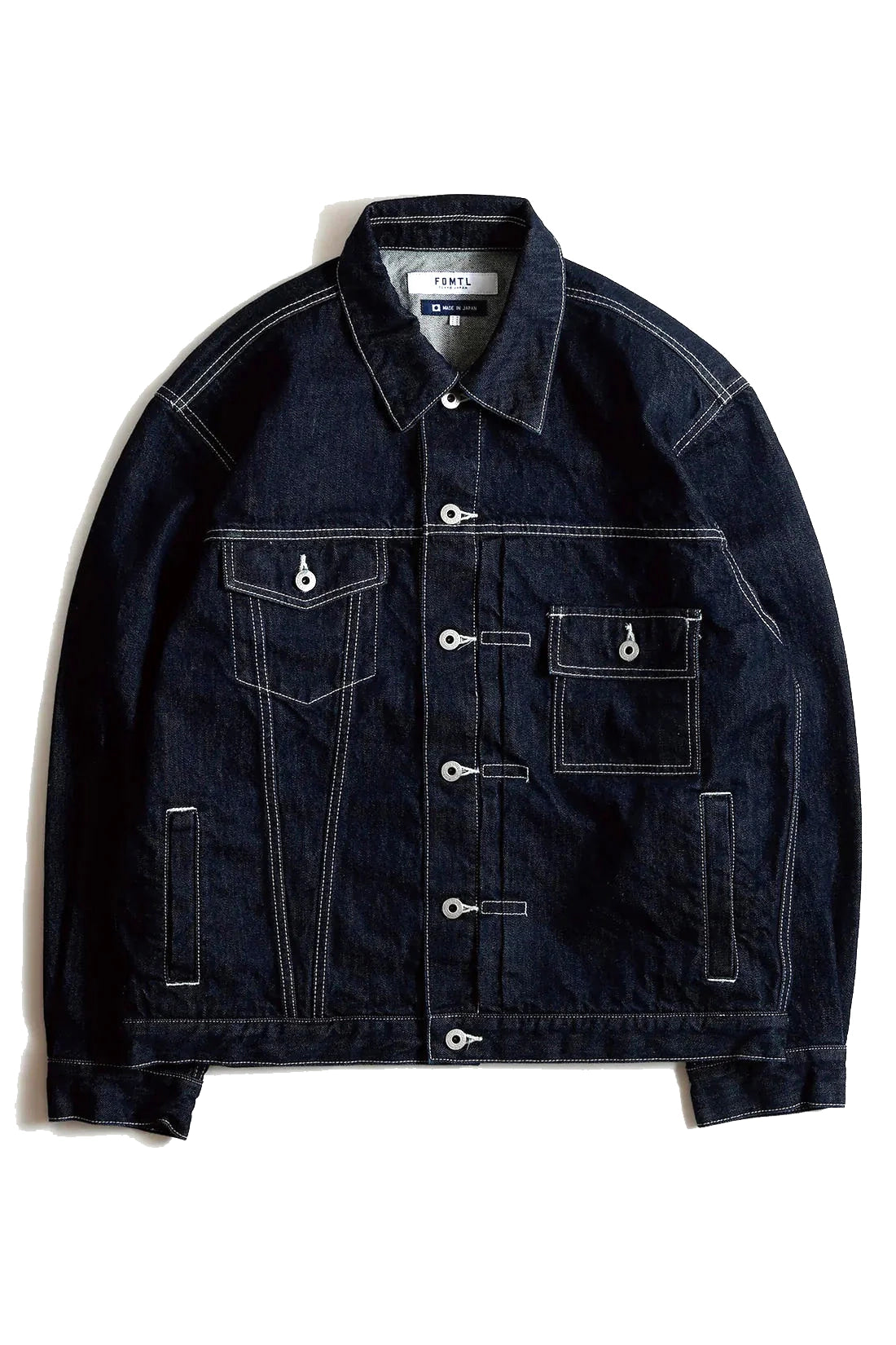 DENIM JACKET RINSE - INDIGO