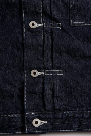 DENIM JACKET RINSE - INDIGO