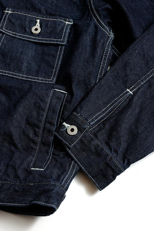 DENIM JACKET RINSE - INDIGO