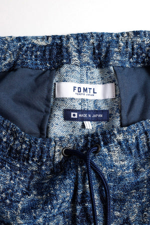 JACQUARD BORO PANTS - INDIGO