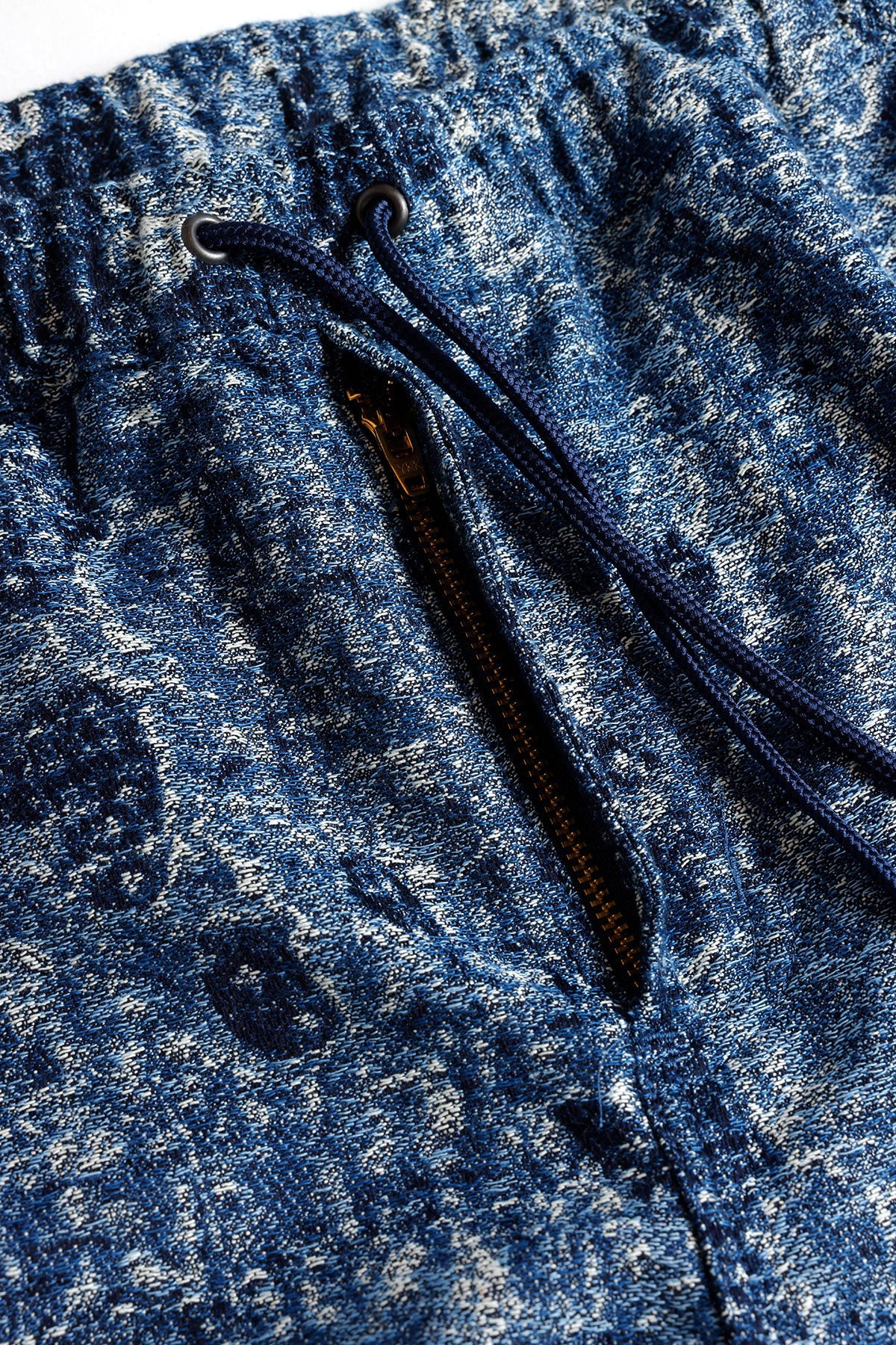 JACQUARD BORO PANTS - INDIGO