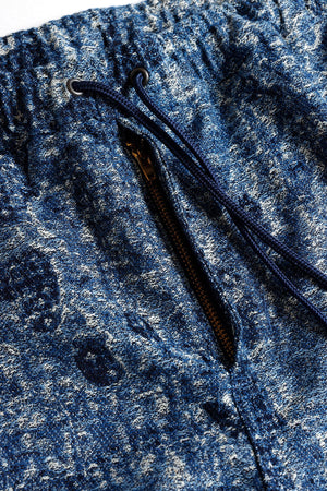 JACQUARD BORO PANTS - INDIGO