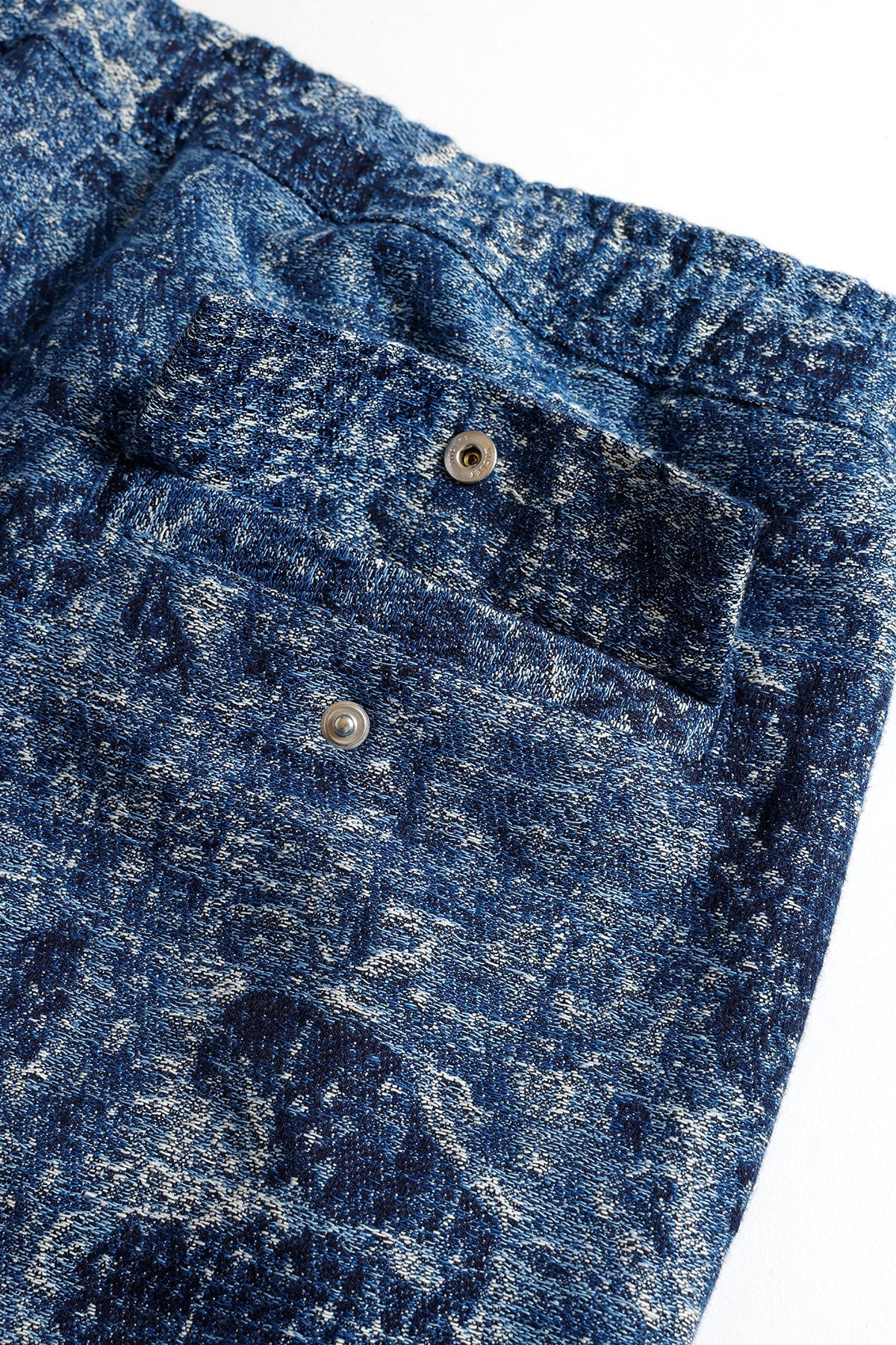 JACQUARD BORO PANTS - INDIGO