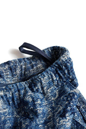JACQUARD BORO PANTS - INDIGO