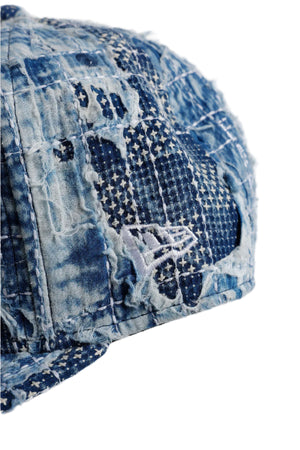 6 PANEL BORO CAP - INDIGO